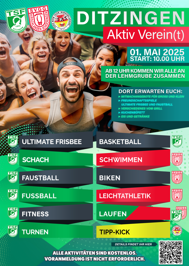 DITZINGEN AKTIV Verein(t) 2025 01. Mai 2025